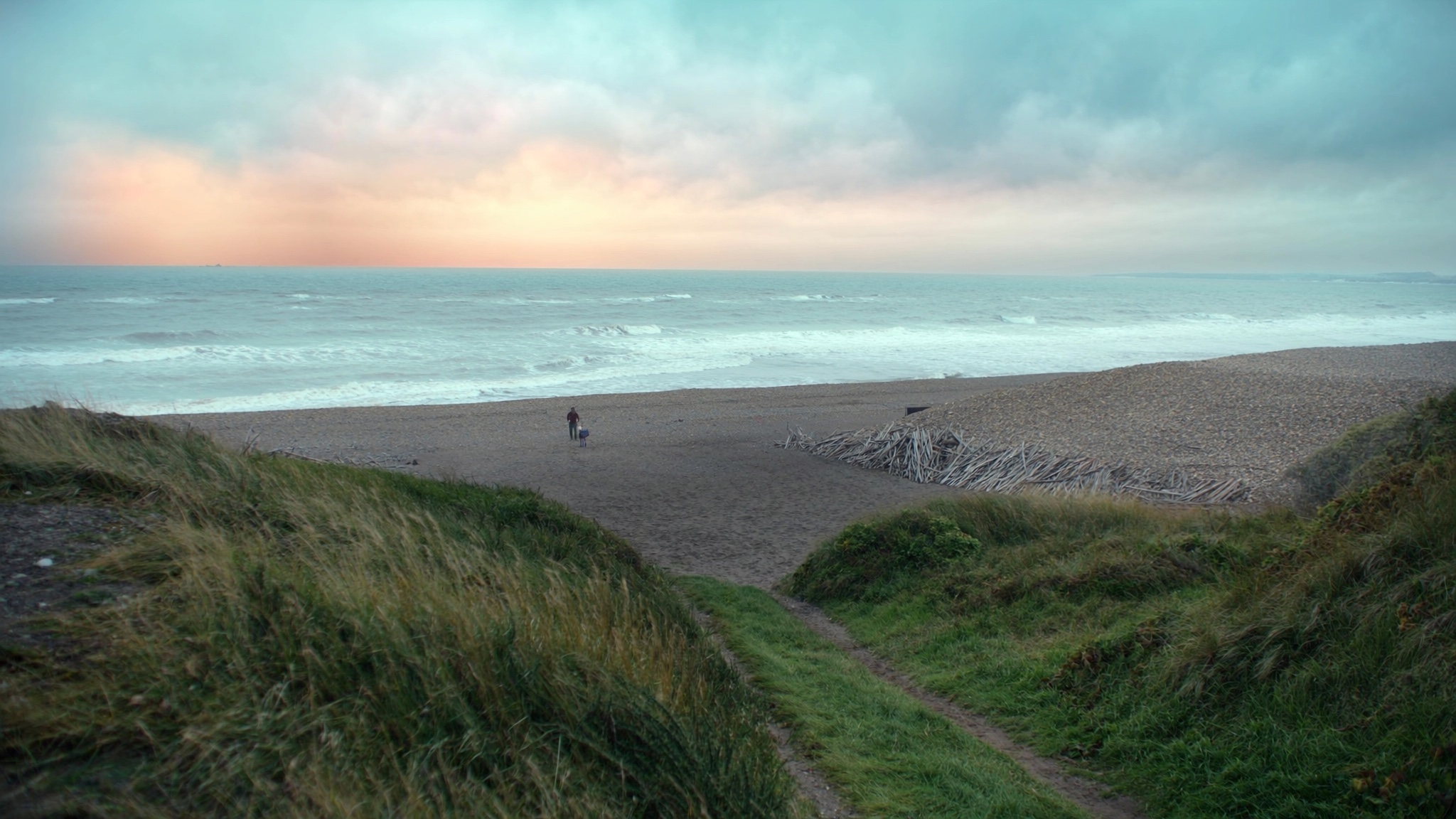Eastney seafront and beach, Portsmouth